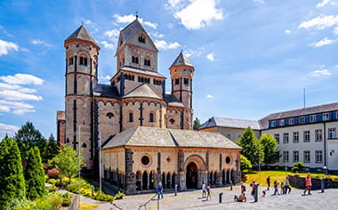 Maria Laach Monastery in Glees, Germany